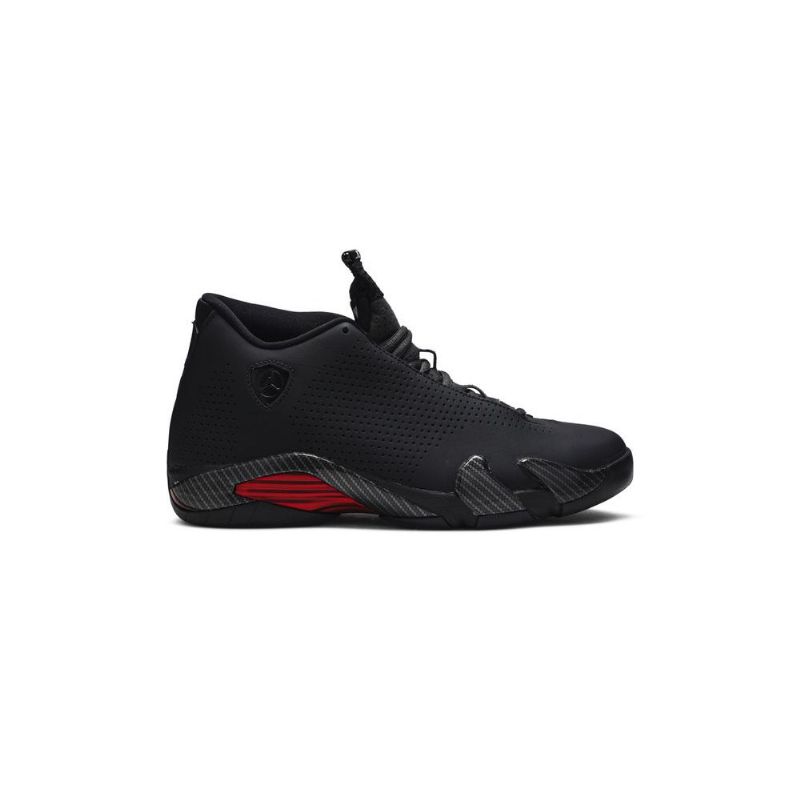 Air Jordan 14 Retro Se Musta Harmaa Punainen Miesten Kengät