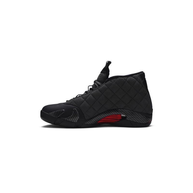 Air Jordan 14 Retro Se Musta Harmaa Punainen Miesten Kengät