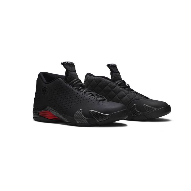 Air Jordan 14 Retro Se Musta Harmaa Punainen Miesten Kengät