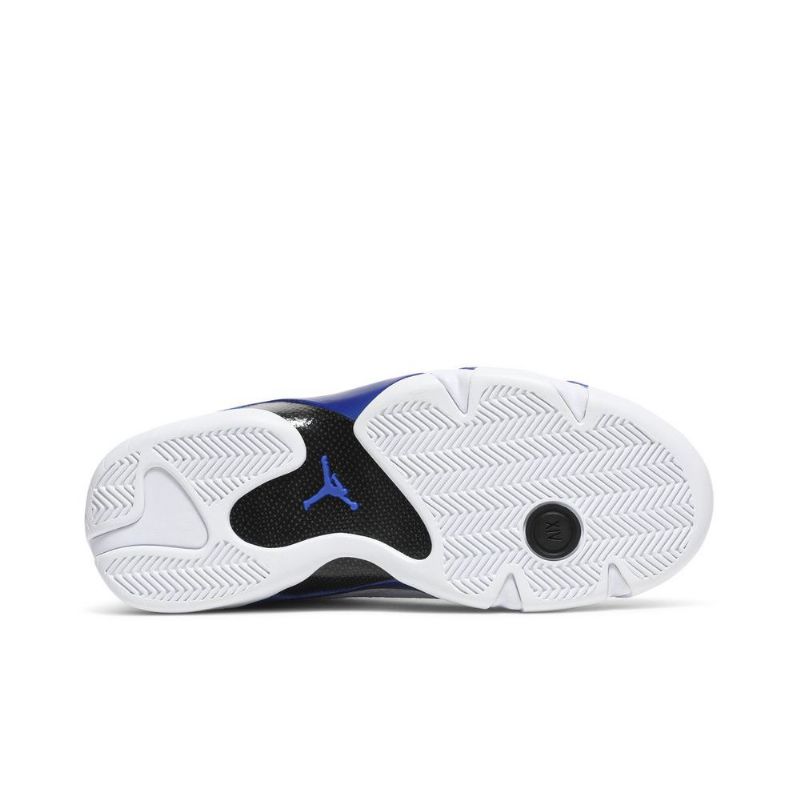 Air Jordan 14 Retro Valkoinen Sininen Musta Miesten Kengät