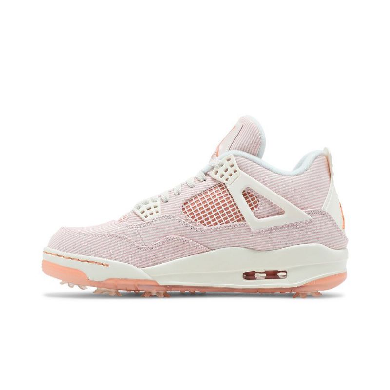Air Jordan 4 Golf Nrg Valkoiset Vaaleanpunaiset Miesten Kengät
