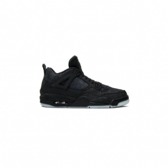 Air Jordan 4 Kaws Retro Mustat Miesten Kengät