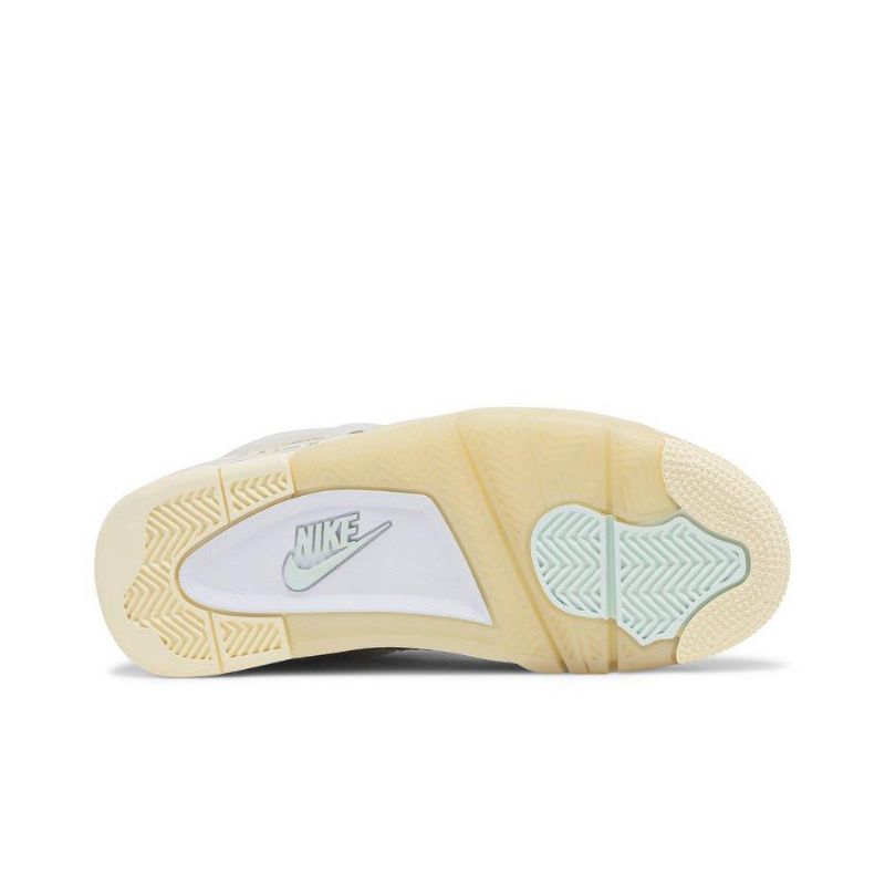 Air Jordan 4 Luonnonvalkoinen Sp Beige Naisten Kengät