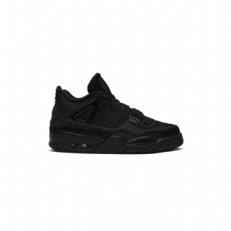 Air Jordan 4 Olivia Kim Retro Mustat Naisten Kengät