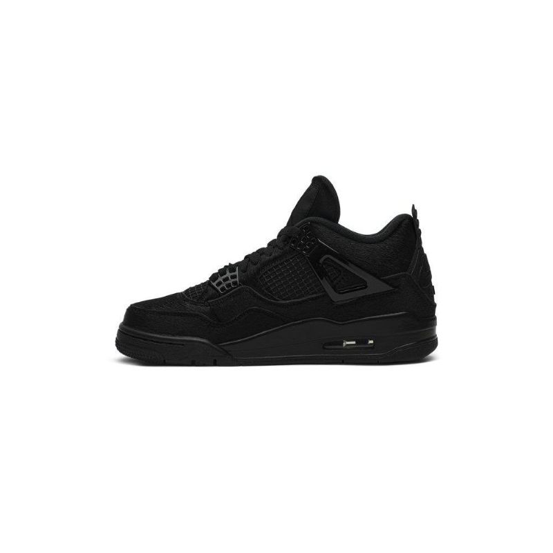 Air Jordan 4 Olivia Kim Retro Mustat Naisten Kengät