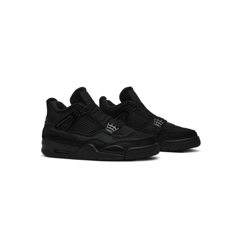 Air Jordan 4 Olivia Kim Retro Mustat Naisten Kengät