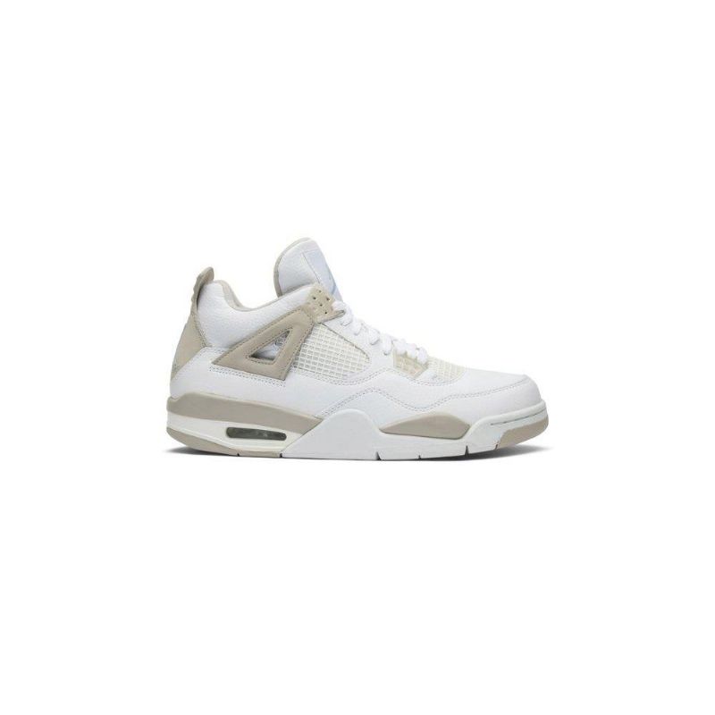 Air Jordan 4 Retro Valkoinen Harmaa Naisten Kengät