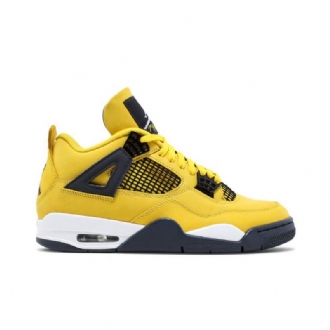Air Jordan 4 Retrokeltaiset Laivastonsiniset Miesten Kengät