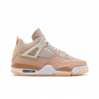 Air Jordan 4 Retroruskeat Valkoiset Naisten Kengät