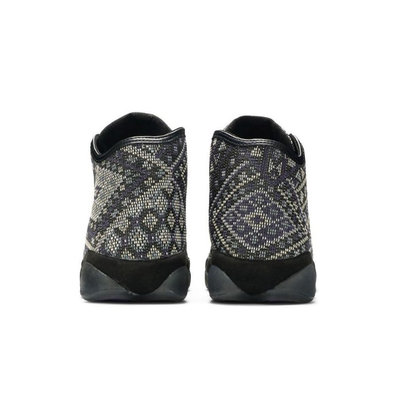 Air Jordan Horizon Premium Mustat Harmaat Miesten Kengät