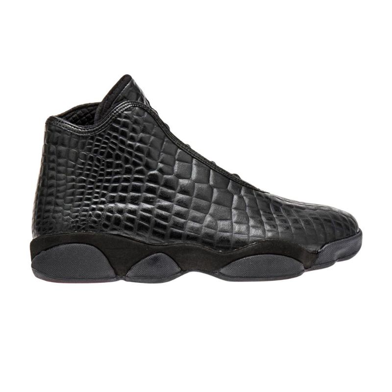 Air Jordan Horizon Premium Mustat Harmaat Miesten Kengät
