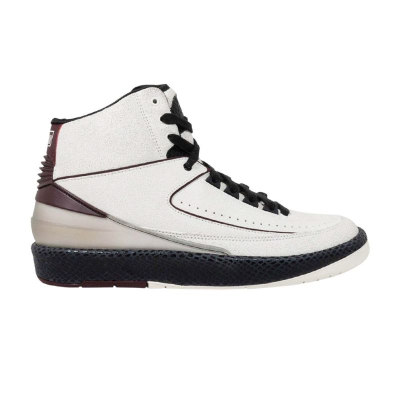 Air Jordan 2 A Ma Maniére Retro Sp Valkoiset Mustat Bordeaux Miesten Kengät