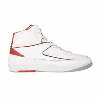 Air Jordan 2 Ja Valkoiset Punaiset Miesten Kengät