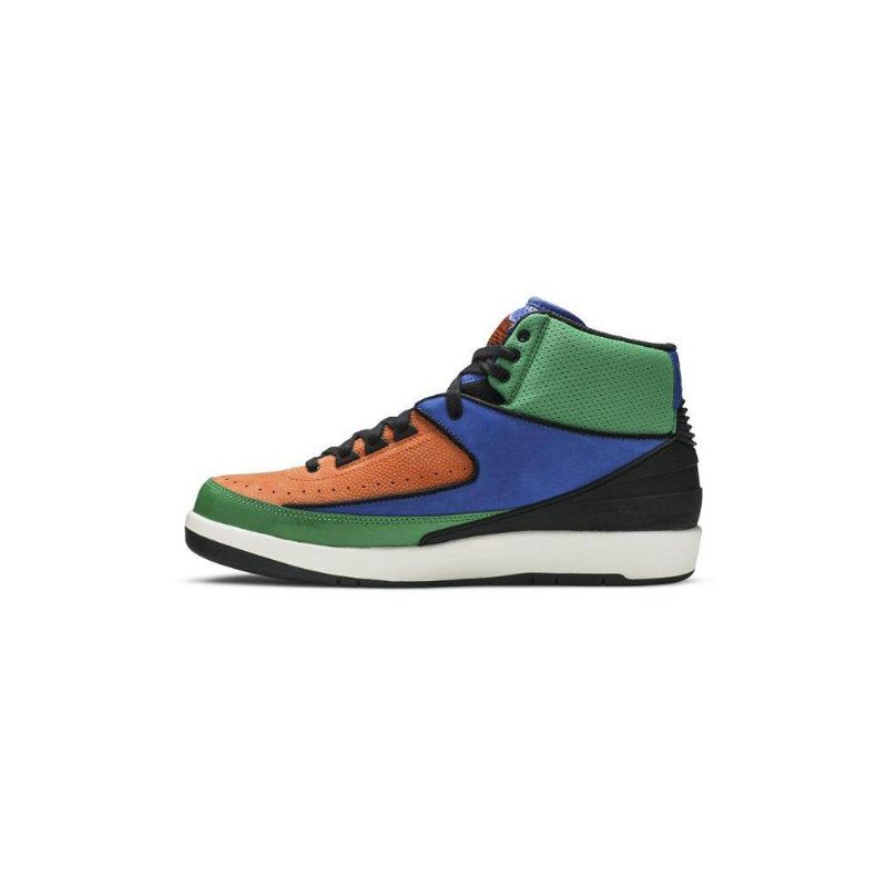 Air Jordan 2 Retromustat Moniväriset Naisten Kengät