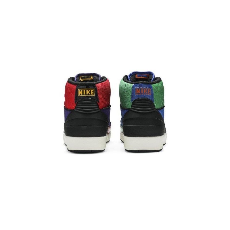 Air Jordan 2 Retromustat Moniväriset Naisten Kengät