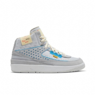 Air Jordan 2 Union La Retro Sp Harmaasiniset Miesten Kengät