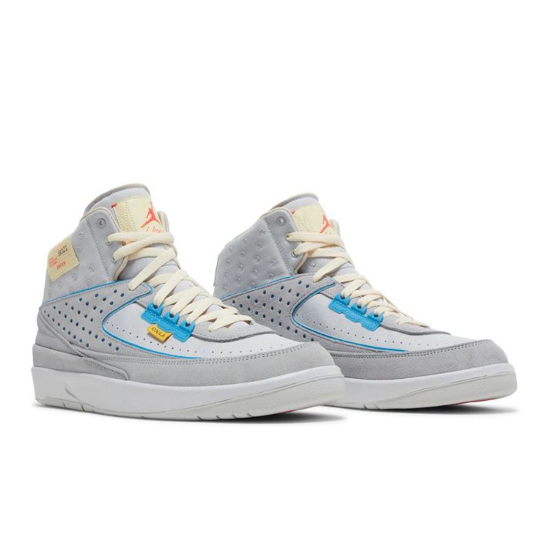 Air Jordan 2 Union La Retro Sp Harmaasiniset Miesten Kengät