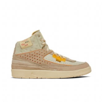 Air Jordan 2 Union La Retro Sp Khakin Oranssit Miesten Kengät