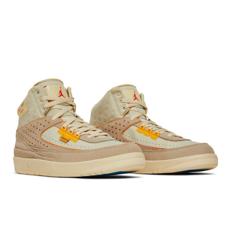 Air Jordan 2 Union La Retro Sp Khakin Oranssit Miesten Kengät