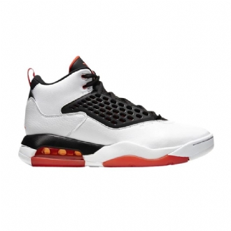 Air Jordan Maxin 200 Valkoinen Musta Oranssi Miesten Kengät