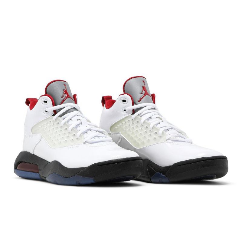 Air Jordan Maxin 200 Valkoinen Musta Punainen Hopea Miesten Kengät