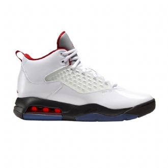 Air Jordan Maxin 200 Valkoinen Musta Punainen Hopea Miesten Kengät