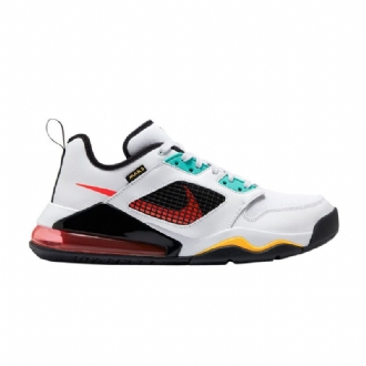 Air Jordan Mars 270 Matala Valkoinen Vihreä Oranssi Musta Miesten Kengät