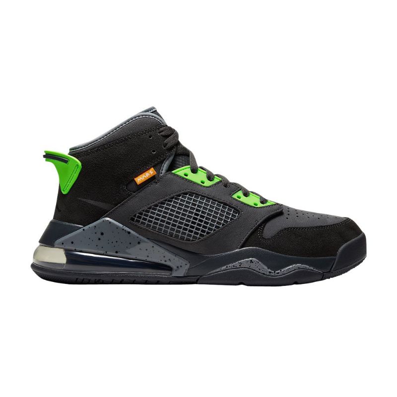 Air Jordan Mars 270 Mustat Vihreät Harmaat Miesten Kengät