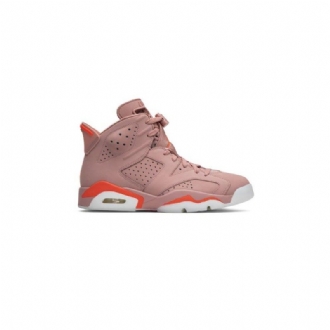 Air Jordan 6 Aleali May Retro Vaaleanpunaiset Punaiset Naisten Kengät