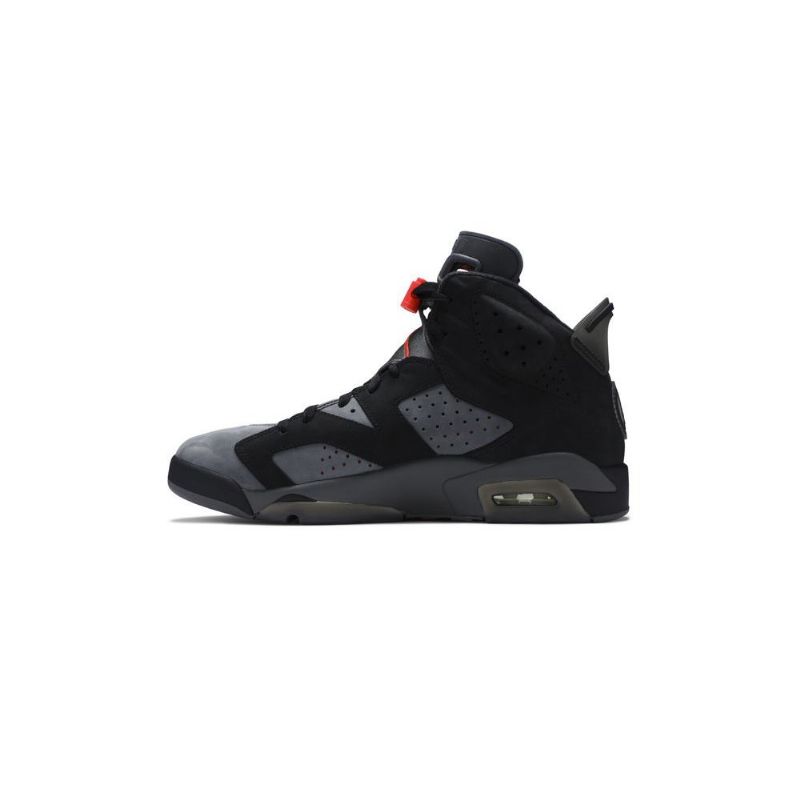 Air Jordan 6 Paris Saint-germain Retro Harmaa Musta Punainen Miesten Kengät