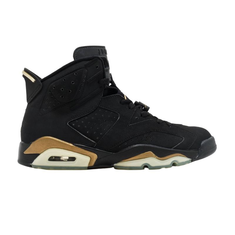 Air Jordan 6 Retro+ Mustakultaiset Miesten Kengät