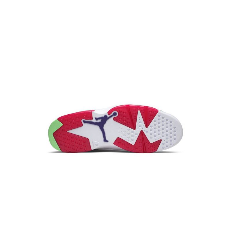 Air Jordan 6 Retro Valkoinen Harmaa Punainen Musta Miesten Kengät