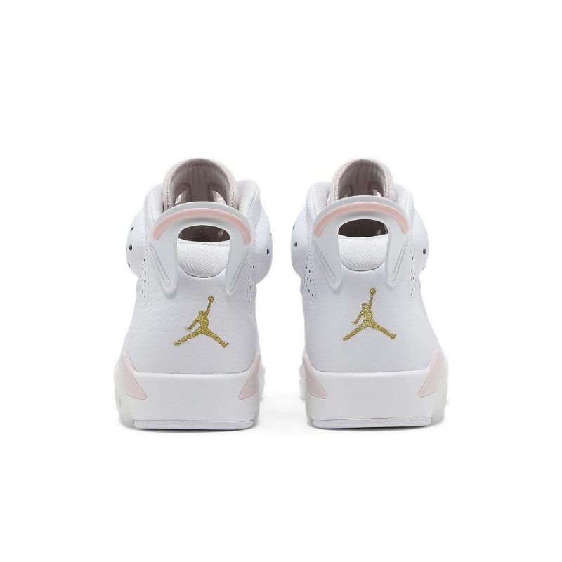 Air Jordan 6 Retro Valkoinen Kulta -naisten Kengät