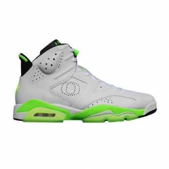 Air Jordan 6 Retro Valkoinen Vihreä Musta Miesten Kengät