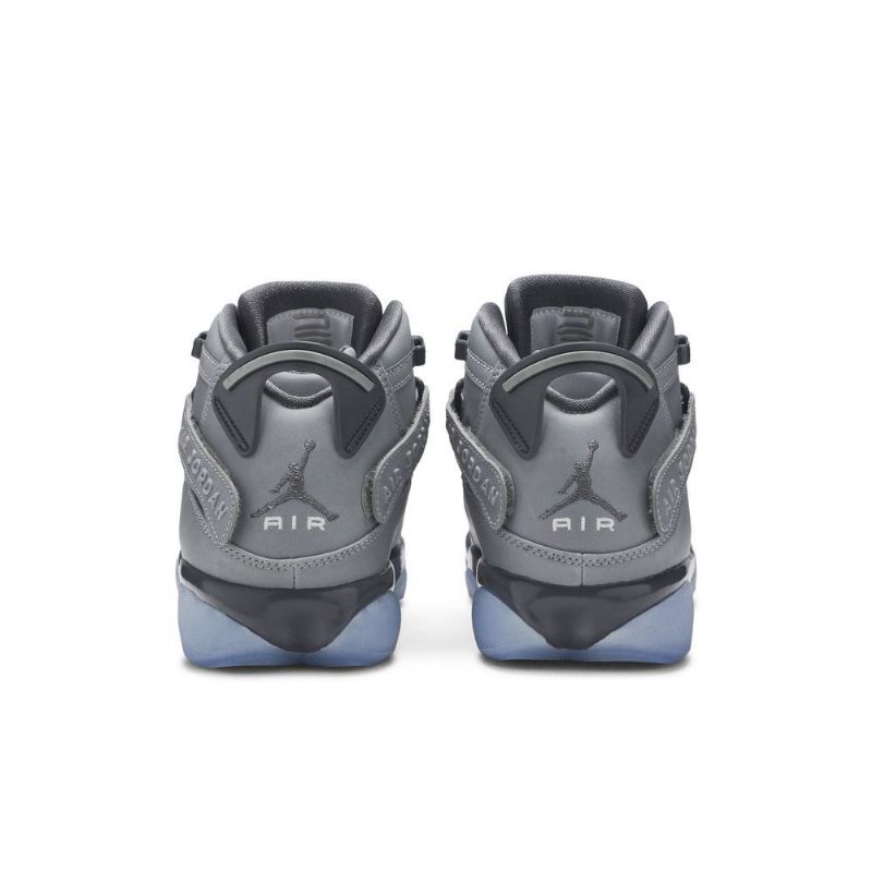 Air Jordan 6 Rings Hopea Valkoinen Harmaa Miesten Kengät
