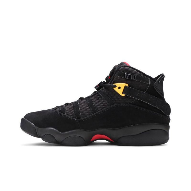 Air Jordan 6 Rings Musta Punainen Kulta Miesten Kengät