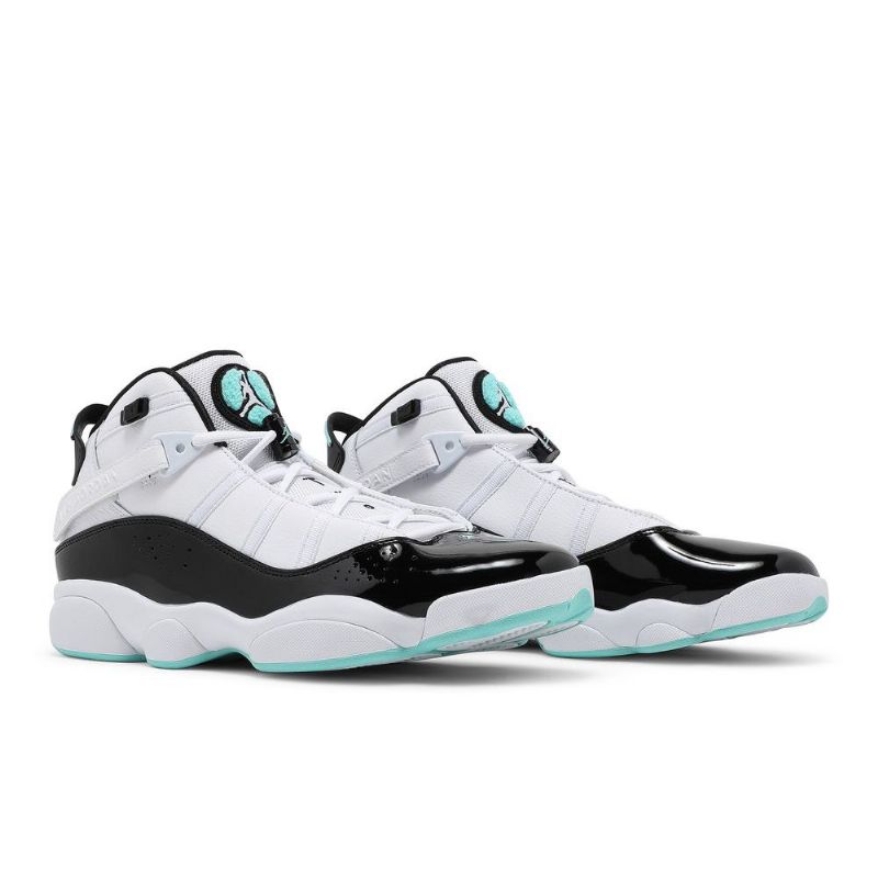 Air Jordan 6 Rings Valkoinen Musta Sininen Miesten Kengät