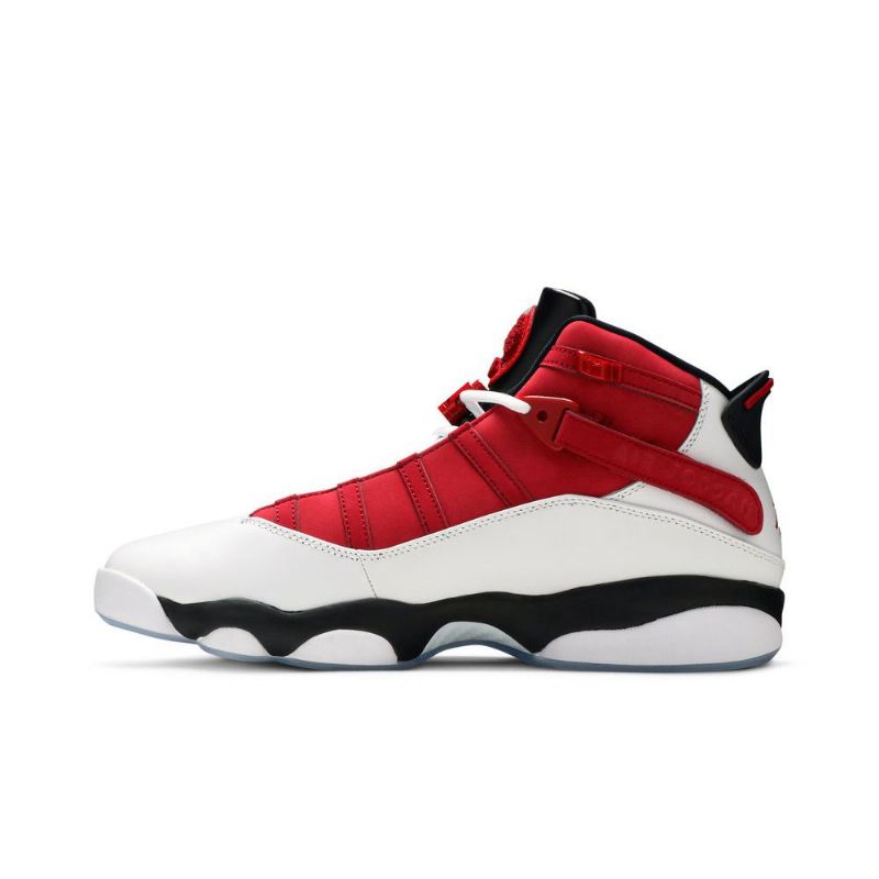 Air Jordan 6 Rings Valkoinen Punainen Musta Miesten Kengät