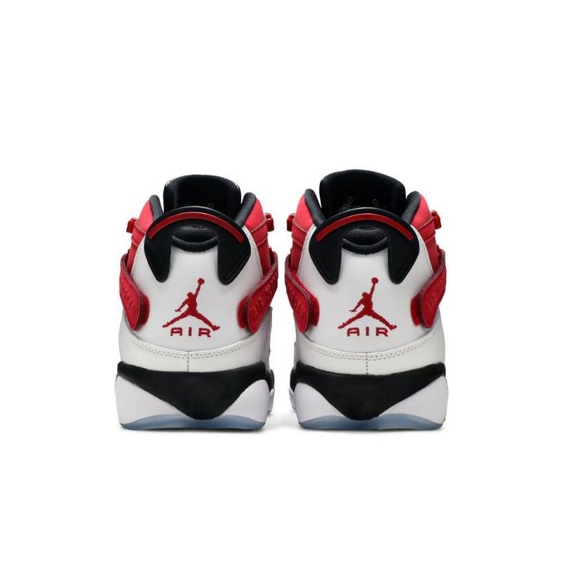 Air Jordan 6 Rings Valkoinen Punainen Musta Miesten Kengät