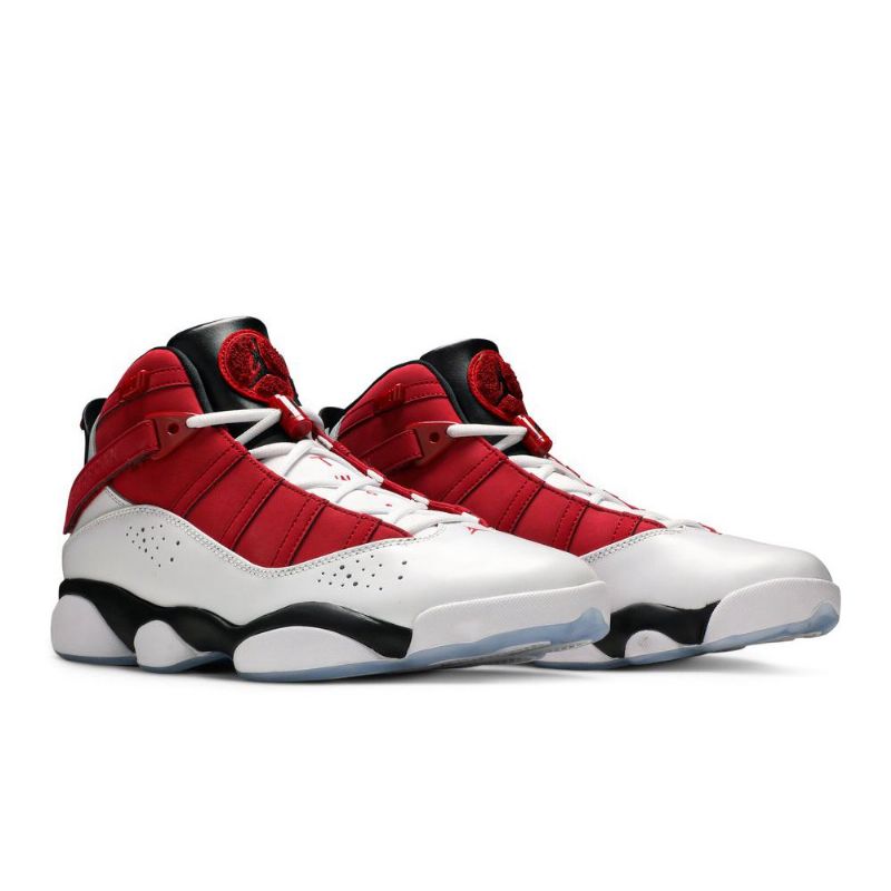 Air Jordan 6 Rings Valkoinen Punainen Musta Miesten Kengät