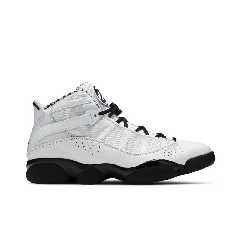 Air Jordan 6 Rings Valkoiset Mustat Miesten Kengät