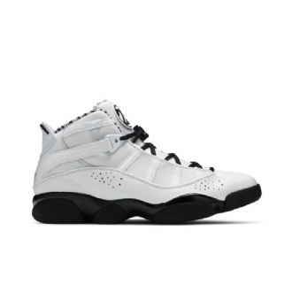 Air Jordan 6 Rings Valkoiset Mustat Miesten Kengät