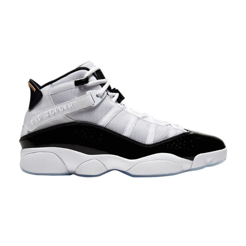 Air Jordan 6 Rings Valkoiset Mustat Miesten Kengät