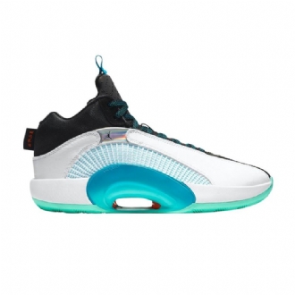Air Jordan 35 Guo Ailun Gc Pf Valkoinen Musta Sininen Hopea Miesten Kengät