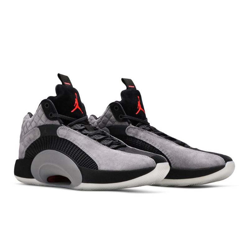 Air Jordan 35 Harmaat Mustat Miesten Kengät