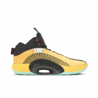 Air Jordan 35 Kultaiset Mustat Punaiset Miesten Kengät