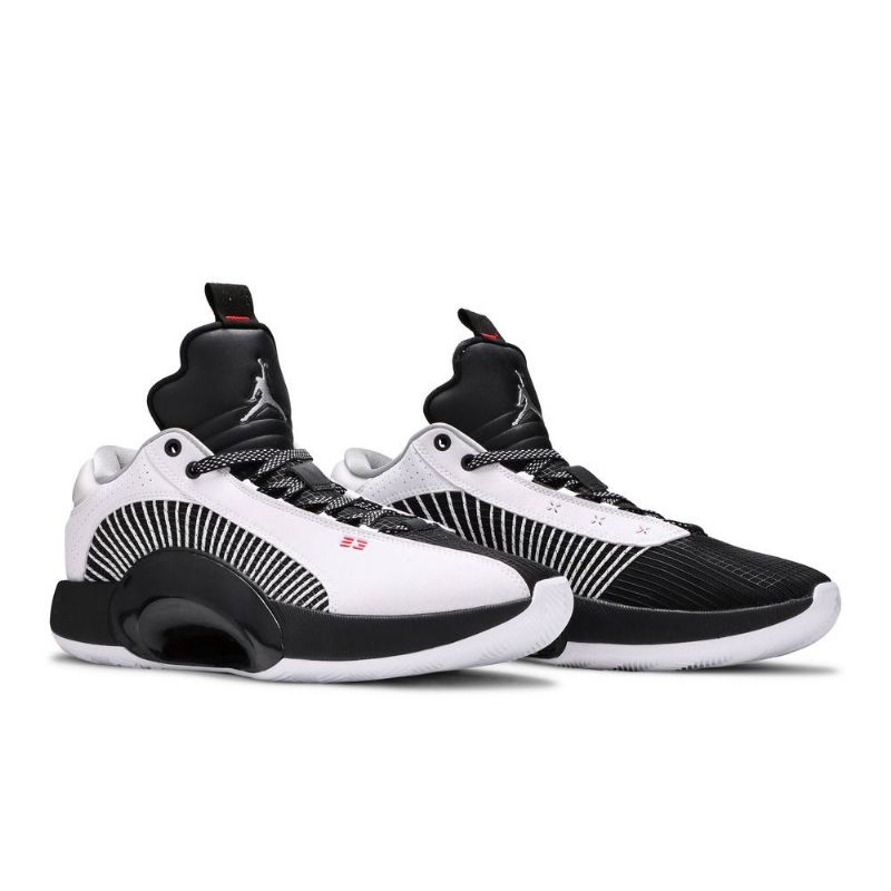 Air Jordan 35 Low Pf Valkoiset Mustat Miesten Kengät