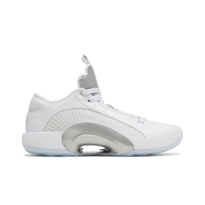 Air Jordan 35 Low Valkoinen Hopea Miesten Kengät