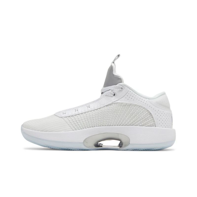 Air Jordan 35 Low Valkoinen Hopea Miesten Kengät