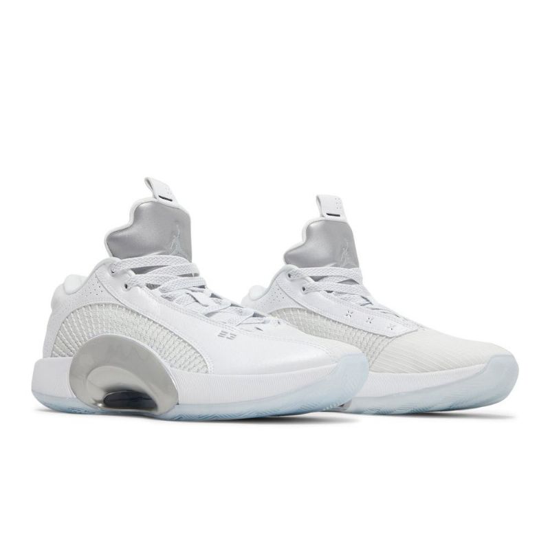Air Jordan 35 Low Valkoinen Hopea Miesten Kengät